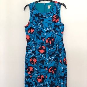 J. Crew basket weave dress